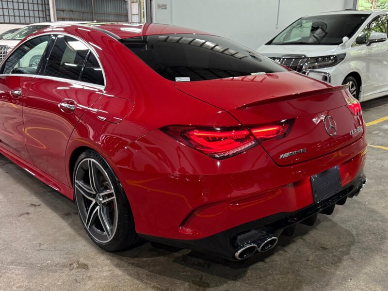 MERCEDES BENZ AMG CLA45S 4MATIC PLUS 2020 RECON UNREGISTER