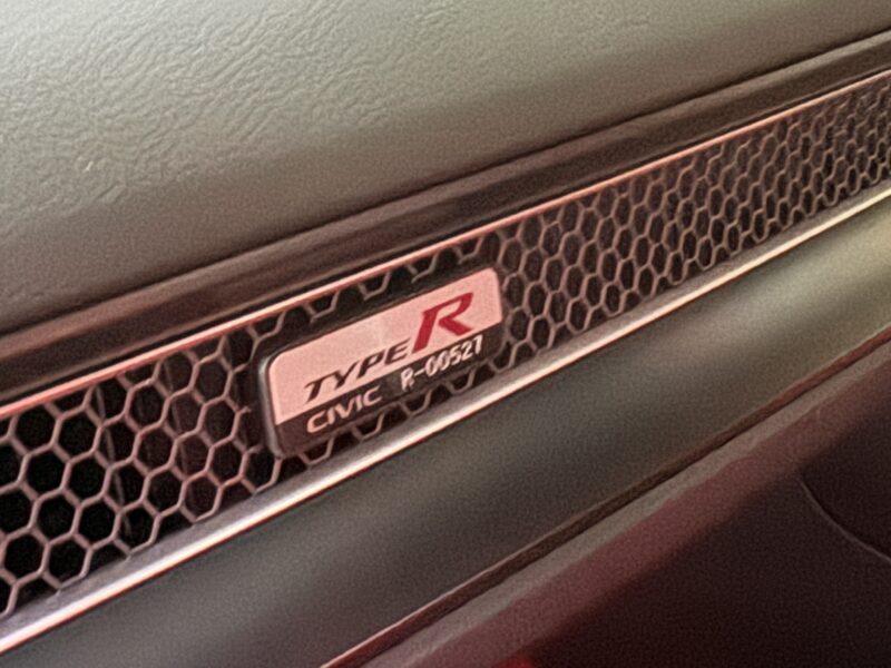 GRADE 5A HONDA CIVIC TYPE R (FL5) 2022 LOW MILEAGE