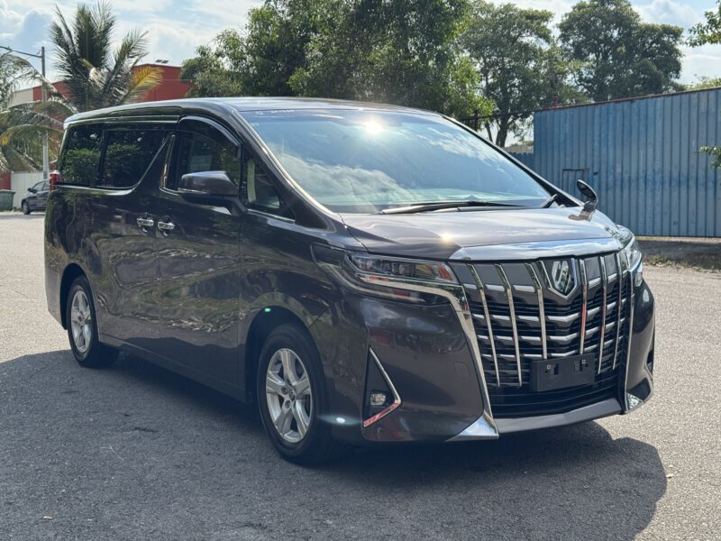 TOYOTA ALPHARD 2.5 X (8 SEATER) 2022 RECON UNREGISTER