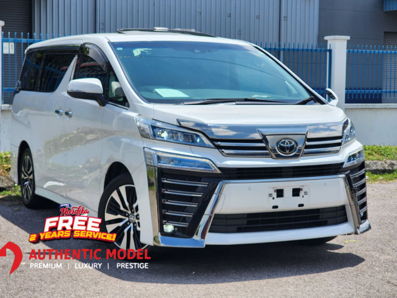 TOYOTA VELLFIRE 2.5 ZG (7 SEATER) 2021