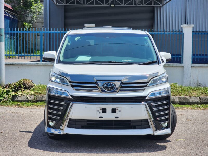 TOYOTA VELLFIRE 2.5 ZG (7 SEATER) 2021